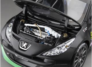 Peugeot 207 S2000 – #58 C.Breen /S.Marshall – Monza Rally Show 2013, matt black/green SunStar Metallmodell 1:18